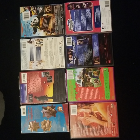 7 used DVD's and one used VHS Spider Man, Rats, Hang Over 1 and 2 and more... - Picture 3 of 11